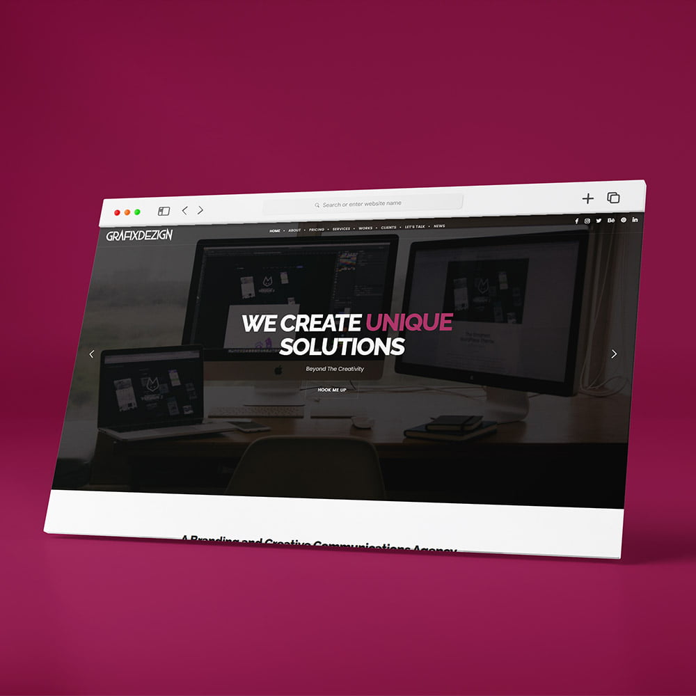 Grafixdezign website design and development