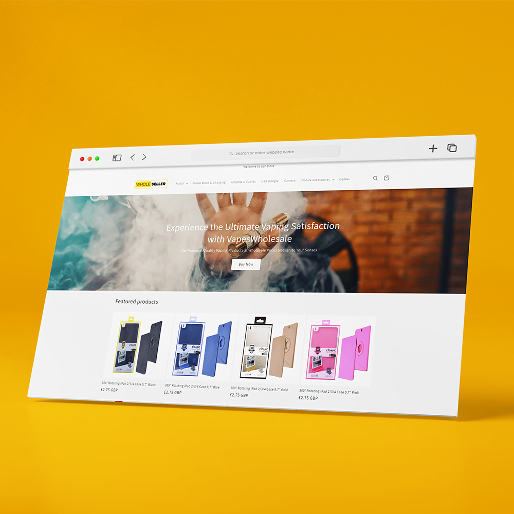 Professional Shopify Store Design for Wholesale Products